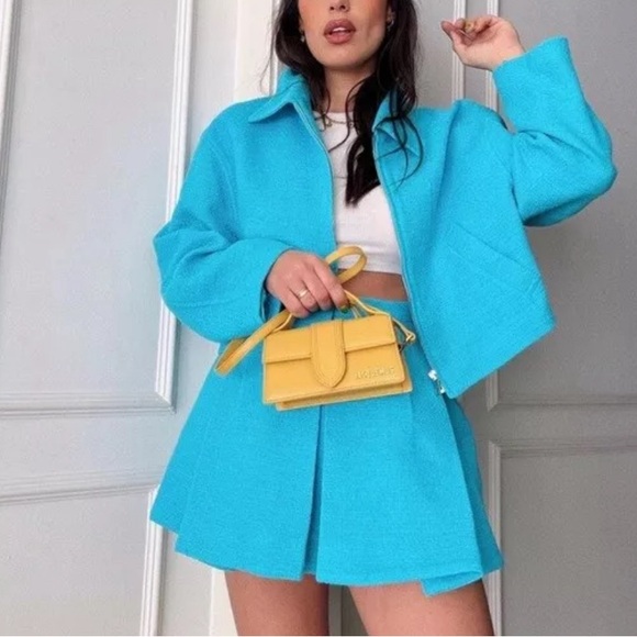 ZARA TEXTURED JACKET - Picture 8 of 10